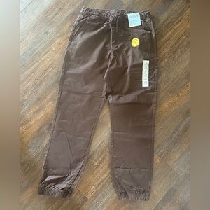 Brown Youth Joggers Sz 14 NWT